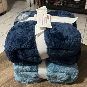 Berkshire Blankets Set Of 2 Fluffie Throw 60" X 70"  NWT